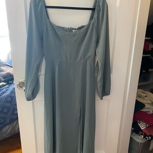 Sage Forever 21 Woven Dress - Small